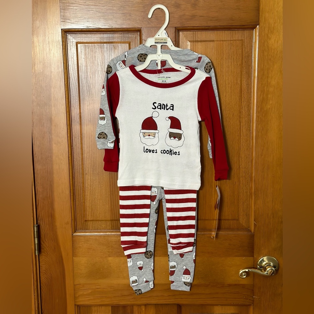 NWT 4 piece Christmas pajamas